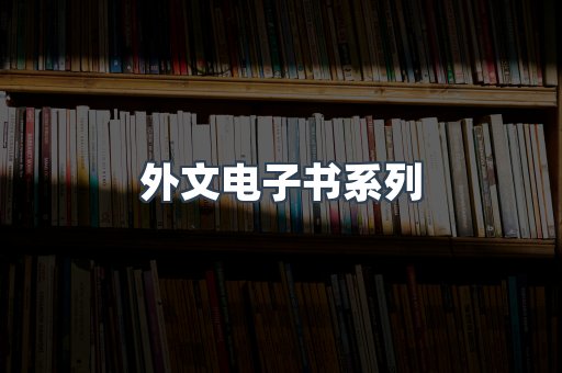 外文电子书系列
